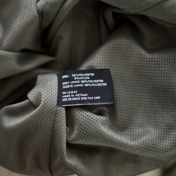 London Fog Men's Bomber Jacket Olive L - Picture 6 of 8